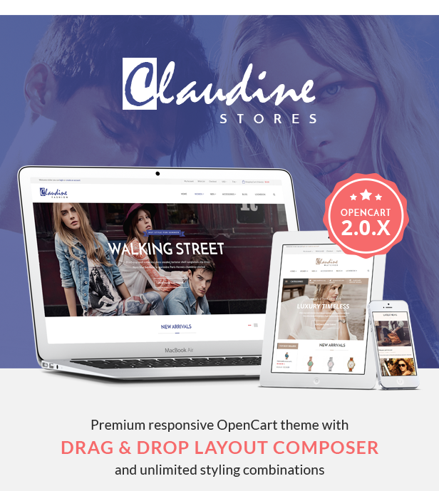 Claudine - Responsive Opencart Theme
