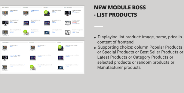 List Product